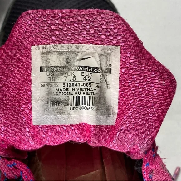 Nike Air Alvord 10 Trail Women's Running Shoes Gray/Pink 512039-005 Size 10 - Picture 10 of 11